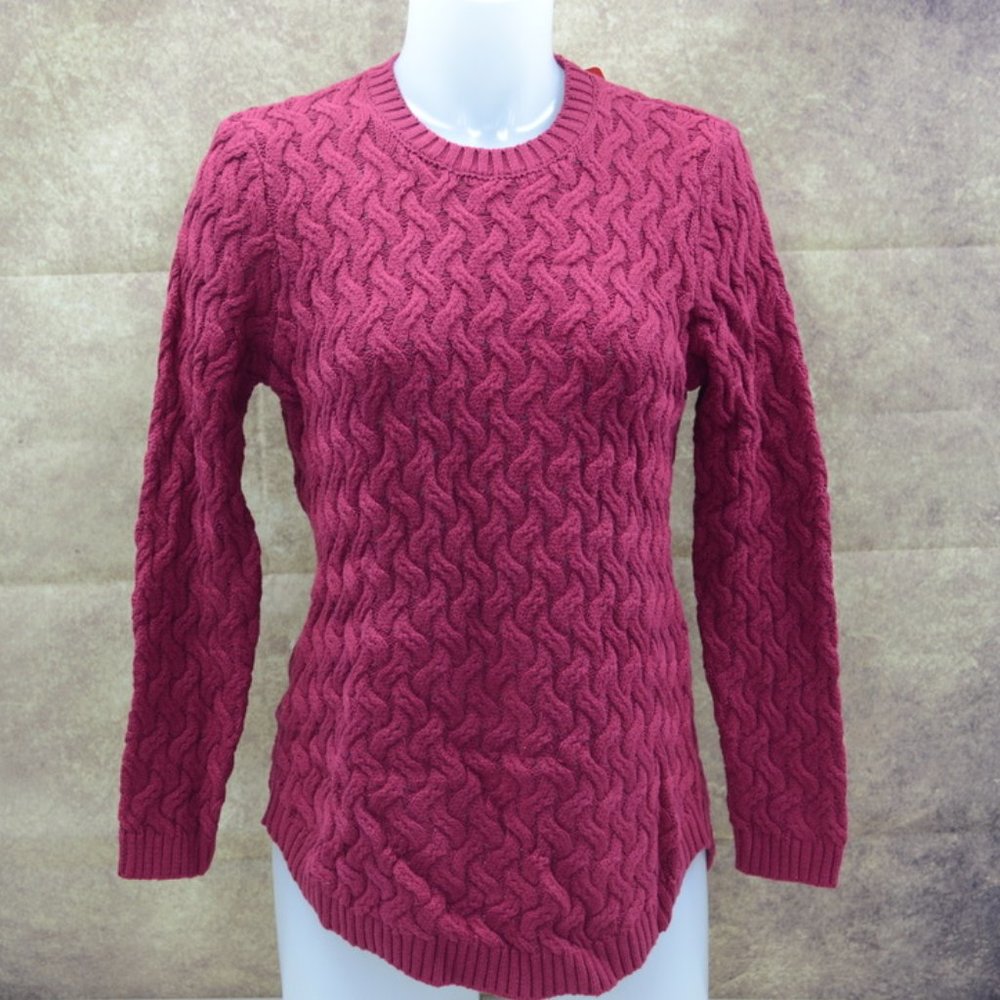 Jeanne Pierre Crew Neck Sweater